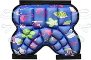 Padded Shorts for Children | Thickened Kids Hip Protection Sports Shorts, Snowboard Skating Hip Butt Protection Pad for Children Skating Cycling