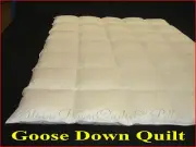 QUEEN QUILT DUVET 90% GOOSE DOWN 10% GOOSE FEATHERS WINTER ULTIMATE WARMTH
