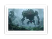 Future Thought Framed Print