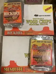 Best of the West disposable Wood Chip Smoker Tray - 12 Tray- Hickory or Mesquite