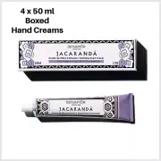 Calming Hand Cream x 4 Benamor Lisboa 1925 Jacaranda 50 ml 1.7 fl oz 99% Natural