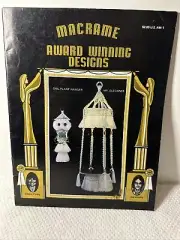 Craft Books: #AW1 Macrame Award Winning Designs Patterns