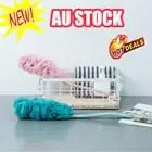 Useful Shower Scrubber Loofah Sponge Bath Body Back Brush with Long Handle CE