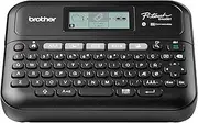 Brother P-D460BT Desktop Label Maker, Bluetooth, Up to 18mm Labels, Includes 18mm x 4m Black on White Tape Cassette (PT-D460BT)