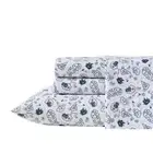 Maxon Map 3 Piece Navy Seas Microfiber Twin Xl Sheet Set