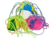 TENTACLE Mardi Gras FLASHING LIGHT UP Funny Costume Halloween Jester Party Hat