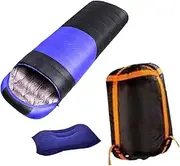 kokiya Outdoor Sleeping Bag with Carrying Case and Pillow for Camping and Travel