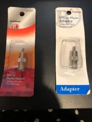 New RadioShack RCA BNC To Phon Adapter 278-250
