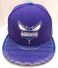 Charlotte Hornets Men's New Era 59FIFTY Fitted 7 1/2 Cap Hat Purple Geo Stars