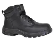 Work Zone N690 6” Soft Toe Work Boots Leather Men's Size 9 Black