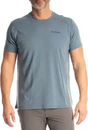 Klim Mesa Falls Merino, functional shirt shortsleeve , color: Light Blue , size: L
