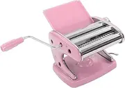Pasta Maker Sucker Type Multifunction Noodle Press Manual Noodle Rolling Machine Stainless Steel (Suction Cup 2 Knives)