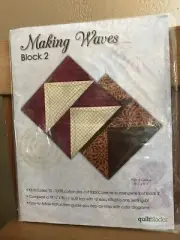 Jo-Ann Quiltblocks Making Waves Block 2 Flying Geese New In Original Packaging