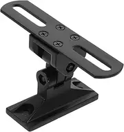 Speaker Wall Mount Bracket Black Rotating Wall Speaker Stand for Surround Sound Bookshelf Monitor Mount