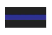 Police Support Thin Blue Line Car Truck Decal Sticker
