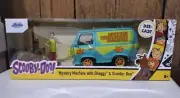 Scooby Doo Mystery Machine Shaggy & Scooby 1:24 Die Cast Hollywood Ride Jada