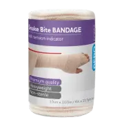 AEROFORM Snake Bite Bandage with Indicator 10cm x 10.5M Wrap/12