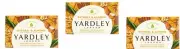 Yardley London Oatmeal & Almond Moisturizing Bath Bar Soap 4 oz (3 Pack)