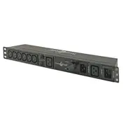 PowerShield Rack Mount Bypass Switch Plus Hot Swap PDU for 3kVA, 1U, 15Amp Input, facilitates safe maintenance procedures PSMBS3K