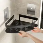 1PCS Bathroom Shelf Self Adhesive Corner Shower Caddy Organiser Storage Rack