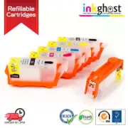 PGI-525BK CLI-526 Refillable Cartridges suits Canon MG6150 MG6250 MG8250 MG8150