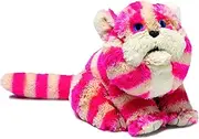 Warmies Plush Bagpuss Microwavable Wheat Bag, Slighly Scented with French Lavender, Chill in a Freezer for Cooling Relief, Cuddly Soft Wheat Bag Warmer