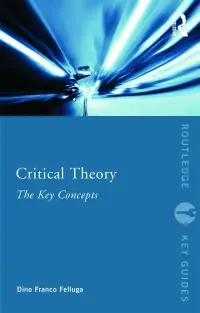 在飛比找博客來優惠-Critical Theory: The Key Conce