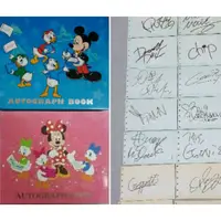 在飛比找蝦皮購物優惠-東京 迪士尼 樂園 簽名簿 簽名冊 米奇 米妮 黛西 唐老鴨