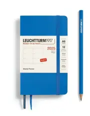 [LEUCHTTURM1917] Pocket (A6) Softcover Weekly Planner 2025 in Sky