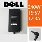 二手【DELL戴爾原廠變壓器 240W 19.5V 12.3A】<接頭7.4MM.內徑5.0MM>筆電變壓器