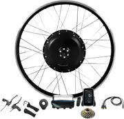 TDR 48V 1500W Electric Bike Conversion Kit for 700C 28" 29" Rear Rim Motor with Intelligent LCD Display