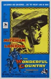 The Wonderful Country poster Robert Mitchum 1959 Old Film Movie Photo 1