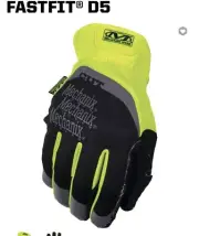 Mechanix Cut Resistant Gloves FASTFIT D5 work Gloves