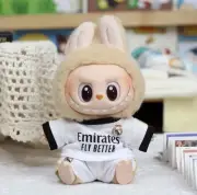 Labubu 2pc EMIRATES Sports Jersey SET, 15/17cm Labubu Fashion Doll Clothes Set