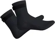 1 Pair Swimming Socks wear-Resistant Diving Socks Water Socks nonskid Swim Socks Anti-wear Socks Sock for Swim Socks for Diving Men and Women Neoprene Outdoor Beach Volleyball