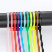 100pcs Self Locking Nylon Cable Ties Wire Zip Plastic Zip Tie 3*100mm