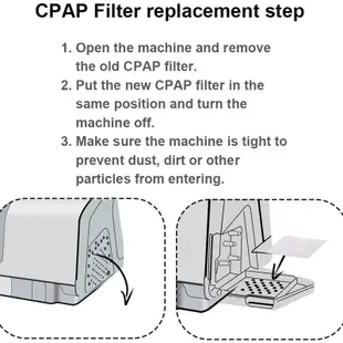 30pcs CPAP HEPA 空氣過濾器,用於 Weinmann 的一次性替換呼吸機過濾器 CPAP 面罩濕巾