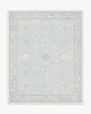 245' x 305' | Machine Washable Runner Rug | Kid & Pet Friendly | Indoor Rug | Verena Soft Blue Rug | Ruggable