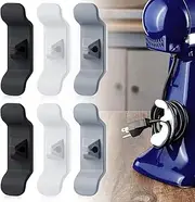 Cord Organizer for Appliance - Kitchen Appliance Cord Organizer Stick On, Cord Wrapper Winder Holder for Appliance, Adhesive Cord Keeper for Blender Mixer, Coffee Maker, Air Fryer,Kitchen Accessories