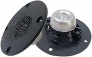JINGERL 15W Silk Film Tweeter Speaker 3 Inch 4Ohm HiFi Treble Neodymium Audio Speaker with Aluminum Heat Sink Home Theater DIY 2Pcs (Color : 2pcs)