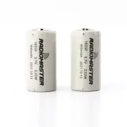2Pcs RadioMaster 3.7V 900mah 18350 Rechargeable Lithium Battery Pack for Zorro Radio Transmitter