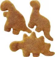SBSG Dino Chicken Nugget Pillow Set 16in 3PCS Medium