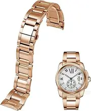 [BCMCBV] 23mm Metal Watch Bracelets Men Stainless Steel Watchbands Fashion Women Watch Strap Band for fit Cartier Accessories
