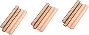 Vaguelly 3sets Safety Cabinet Door Bumpers Wall Door Edge Protectors Silicone Anti-Collision Strips 2pcs*3