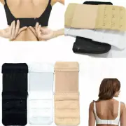 1/3Pcs 2/3 Hook Ladies Elastic Bra Extender Strap Extension Underwear Strap