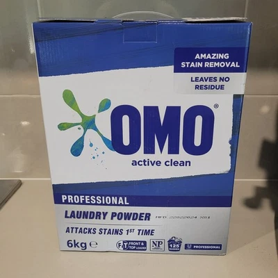 Omo 6kg Professional Laundry Powder for Front and Top Loader Washing Machine