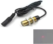 Class ⅢA 635NM 5MW M12*1 Threaded Shell Red Laser Infrared Emission Lamp Piont Laser Module