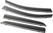Pizgear Side Window Visor, for Seat, Alhambra 2010 2011 2012 2013 2014 2015 2016 2017 2018 2019 2020 Car Weathershield Rain Deflector Car Side Window Sunshade