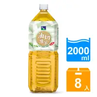 在飛比找momo購物網優惠-【悅氏】悅氏油切綠茶2000ml x8入/箱