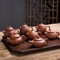 在飛比找樂天市場購物網優惠-優樂悅~廠家熱銷迷你紫砂壺茶寵擺件創意精品指尖壺袖珍小號茶壺